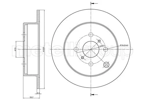 Brake Disc (800-636)
