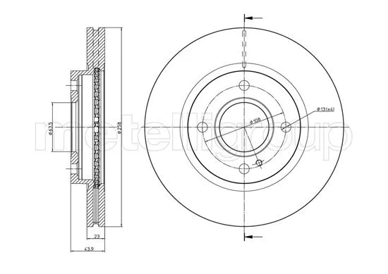 Brake Disc (800-975C)