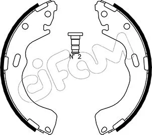 Brake Shoe Set (153-216)