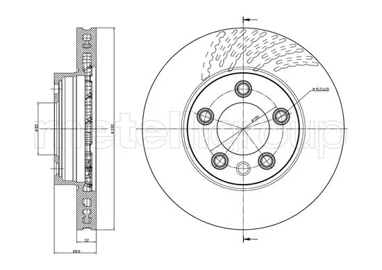 Brake Disc (800-919C)