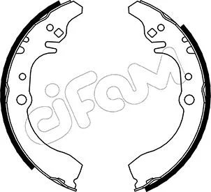 Brake Shoe Set (153-040)