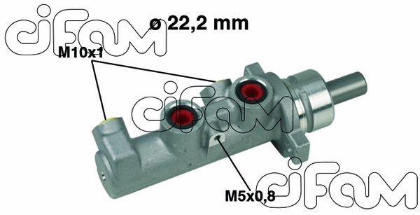 Brake Master Cylinder (202-471)