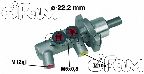 Brake Master Cylinder (202-383)