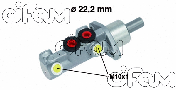 Brake Master Cylinder (202-666)