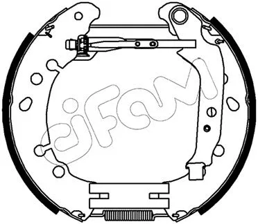 Brake Shoe Set (151-489)
