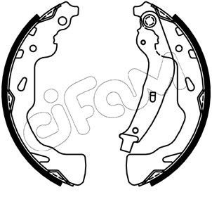 Brake Shoe Set (153-744)