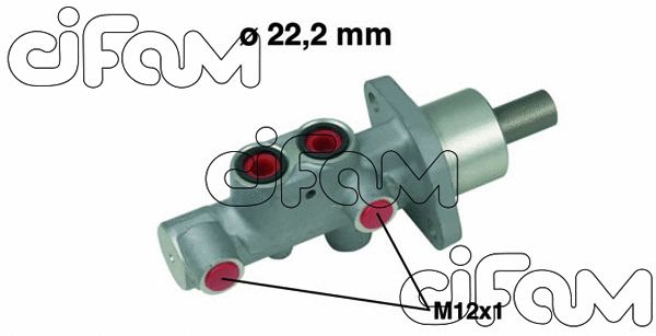 Brake Master Cylinder (202-542)
