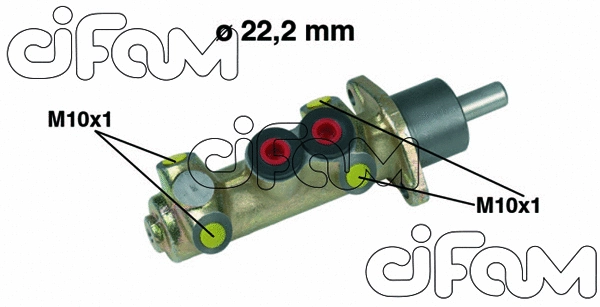 Brake Master Cylinder (202-208)