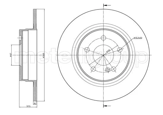 Brake Disc (800-938C)