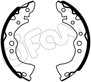 Brake Shoe Set (153-736)