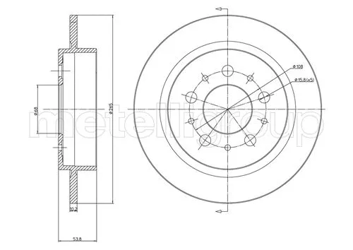 Brake Disc (800-311)