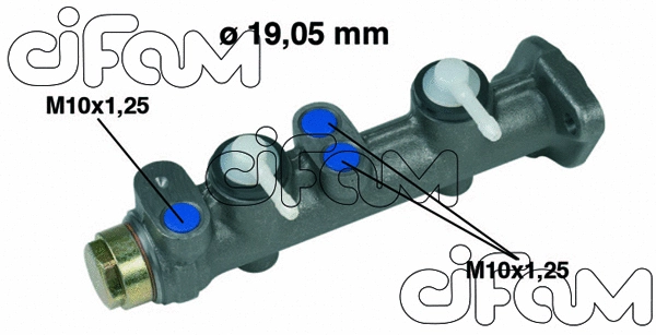 Brake Master Cylinder (202-005)
