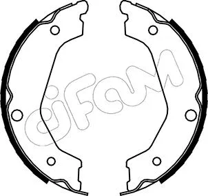 Brake Shoe Set, parking brake (153-227)