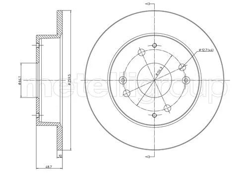Brake Disc (800-361)