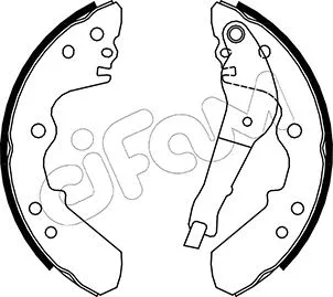 Brake Shoe Set (153-310Y)