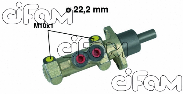 Brake Master Cylinder (202-227)
