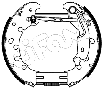 Brake Shoe Set (151-557)