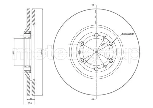 Brake Disc (800-502)