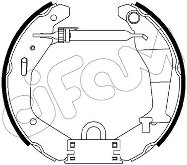 Brake Shoe Set (151-450)