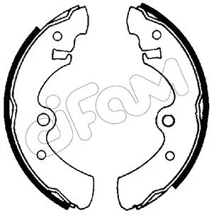 Brake Shoe Set (153-604)