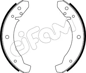 Brake Shoe Set (153-458)