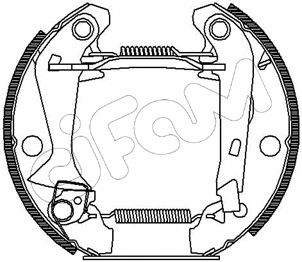 Brake Shoe Set (151-034)