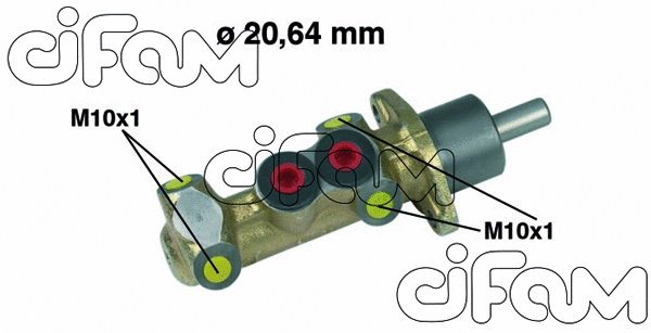 Brake Master Cylinder (202-044)