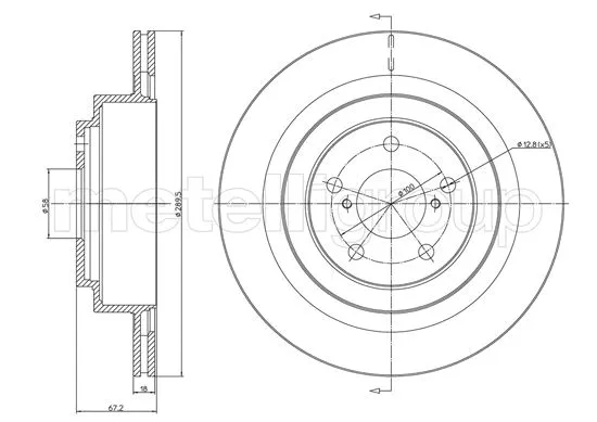 Brake Disc (800-1149C)