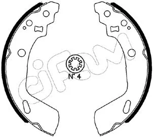 Brake Shoe Set (153-633)