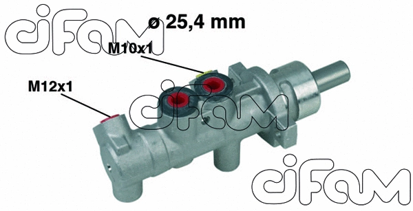 Brake Master Cylinder (202-414)
