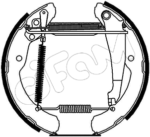 Brake Shoe Set (151-148)