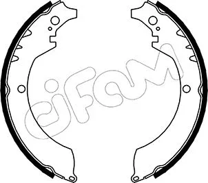 Brake Shoe Set (153-033)