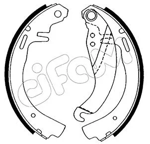 Brake Shoe Set (153-303)
