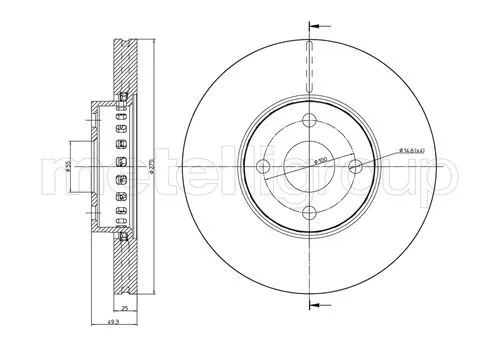 Brake Disc (800-639C)