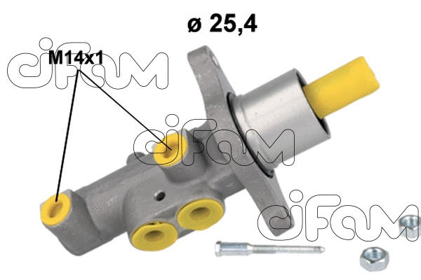 Brake Master Cylinder (202-1185)