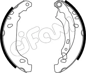 Brake Shoe Set (153-328)