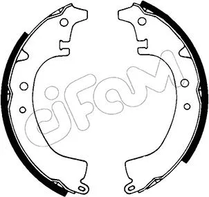 Brake Shoe Set (153-408)
