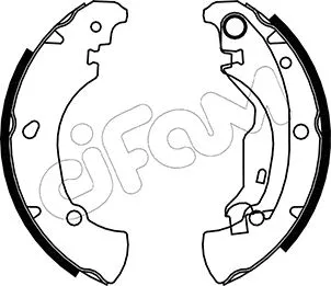 Brake Shoe Set (153-076)