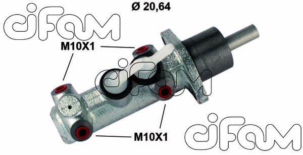 Brake Master Cylinder (202-853)