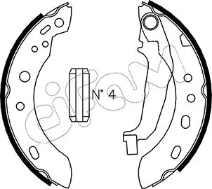 Brake Shoe Set (153-288)
