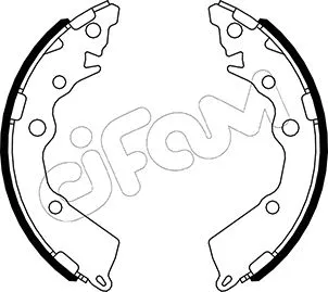 Brake Shoe Set (153-588)