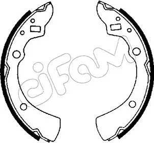 Brake Shoe Set (153-200)