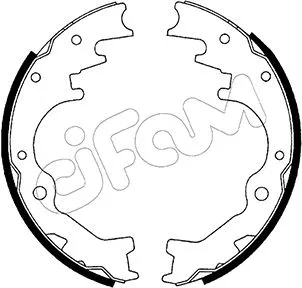 Brake Shoe Set (153-208)