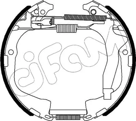 Brake Shoe Set (151-495)