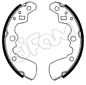 Brake Shoe Set (153-398)