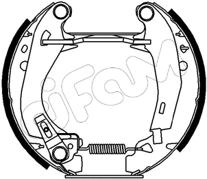Brake Shoe Set (151-007)