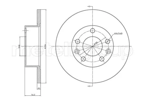Brake Disc (800-112)