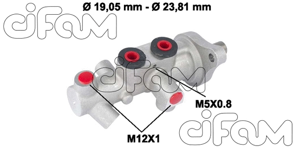 Brake Master Cylinder (202-623)