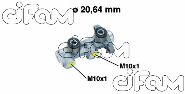 Brake Master Cylinder (202-760)