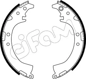 Brake Shoe Set (153-429)